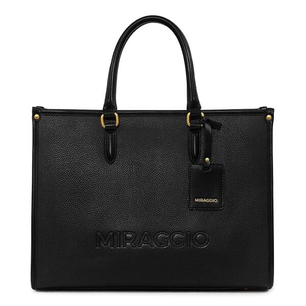 Miraggio Denice Tote Bag for Women | Tote Bags for Women for Office Use | Fits Upto 16" Laptop | Ladies Shoulder Purse
